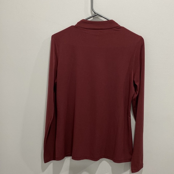 Burgundy Blouse in Size US M - Picture 5 of 7